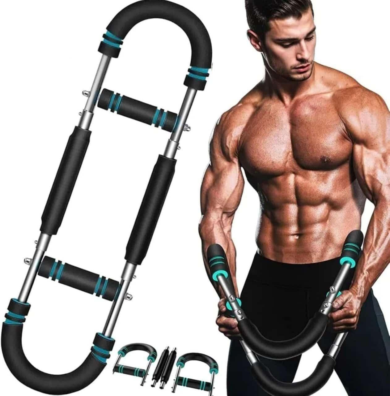 Adjustable Chest Expander for Upper Body Strength Training