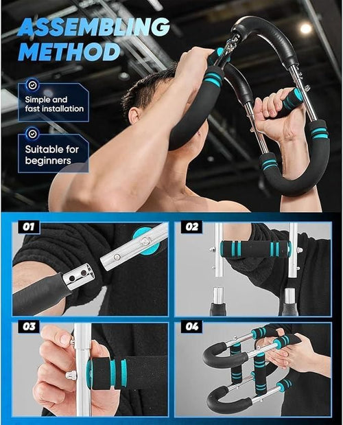 Adjustable Chest Expander for Upper Body Strength Training