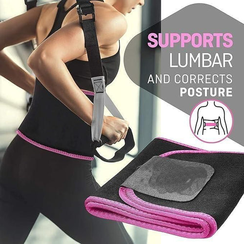 Adjustable Waist Trimmer Belt for Workout & Core Support