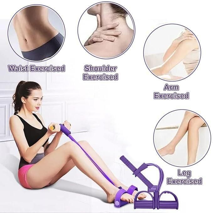 Resistance Band Pedal Trainer for Home Workouts
