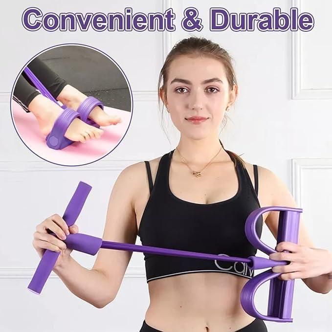 Resistance Band Pedal Trainer for Home Workouts